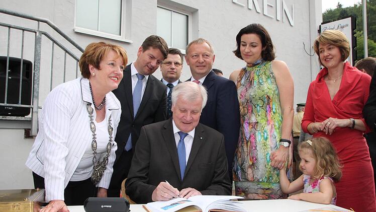 Impressionen vom Seehofer-Besuch in Bad Brückenau am 13. Juni 2015 Foto: Ulrike Müller