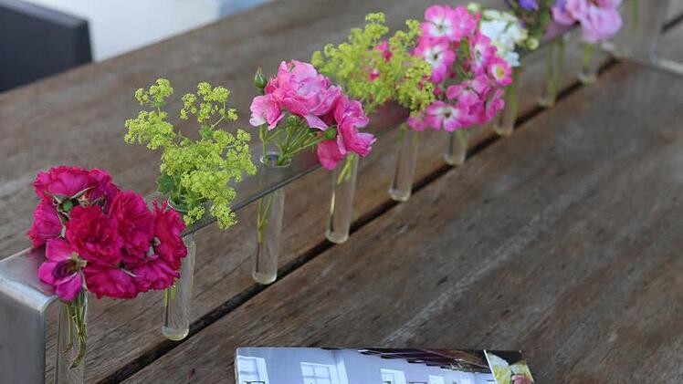 Impressionen aus Carmen Kunerts Gartenatelier in Thurnau. Foto: Barbara Herbst