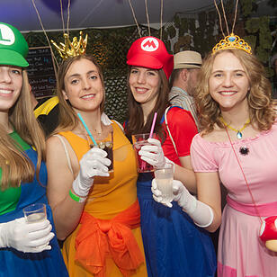 In der ausverkauften Mehrzweckhalle wurde richtig gefeiert!