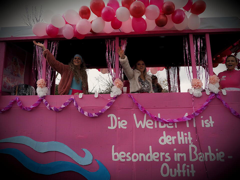 Beste Faschingslaune in Aura/Saale
