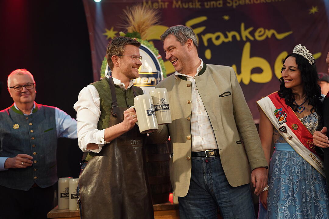 Das Nürnberger Frühlingsfest 2024 ist eröffnet.