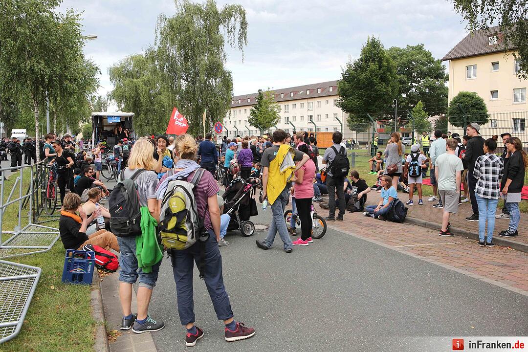 Demonstration in Bamberg