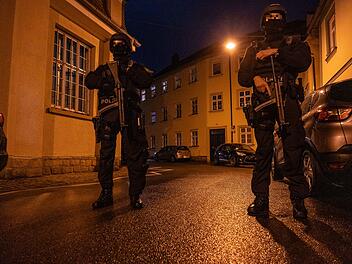 Polizeieinsatz in Bamberg: SEK in der Kapuzinerstraße