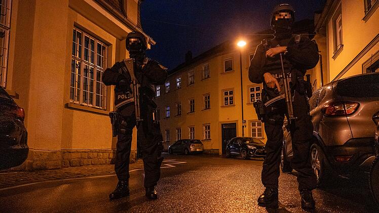 Polizeieinsatz in Bamberg: SEK in der Kapuzinerstraße