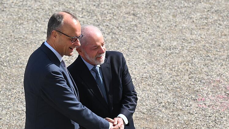 Bundeskanzler Merz trifft Brasiliens Pr&auml;sidenten Lula