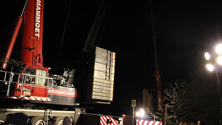 Arbeiten an der "Ewigen Brücke". Foto: Veronika Schadeck