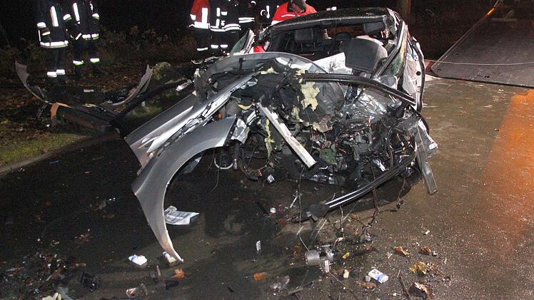 Das Unfallfahrzeug  Foto: Friedwald Schedel