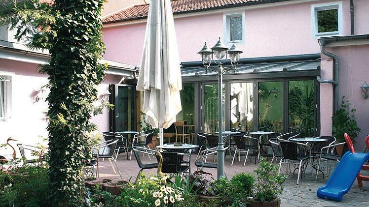 Trieste Eiscafe in Bamberg.