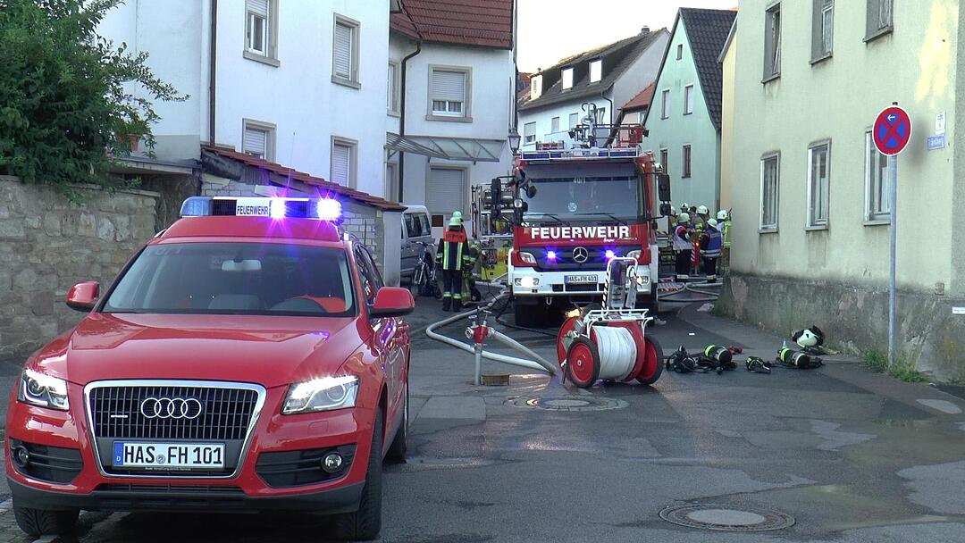 Haßfurt: Haus nach Brand unbewohnbar