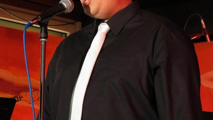 Malte Schilling hatte ein Medley selbst arrangiert.  Foto: Doris Bauer