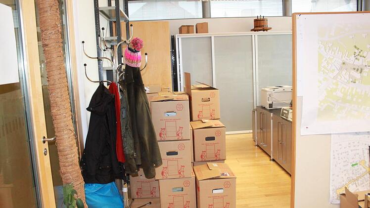 Das Vorzimmer ist bereit zum Umzug.  Foto: Anette Schreiber