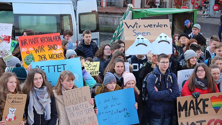 Schüler-Demo in Coburg für mehr Umwelt- und KlimaschutzOliver Schmidt