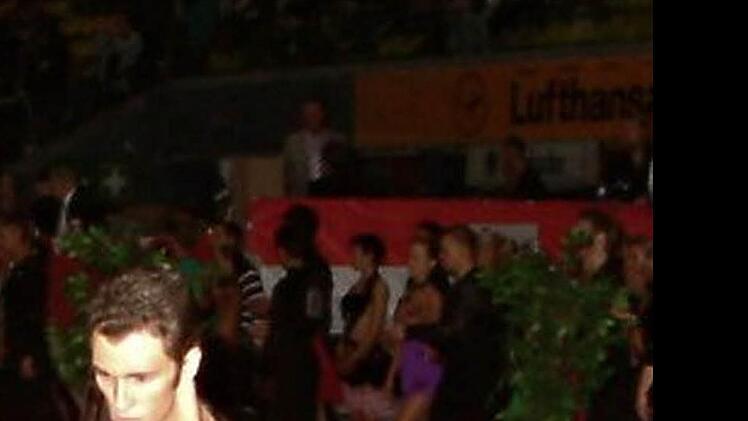 Philipp Surm mit Erika Petrunin Foto: privat