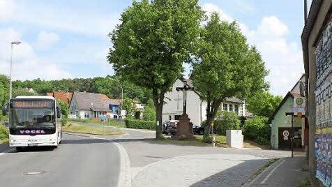 Am Kapellenberg wurde eine zweite Schulbushaltestelle eingerichtet.