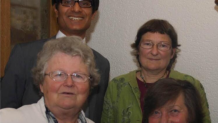 Für den Stimmkreis 605 kandidieren Anna Mebs, Rafiq Iqbal, Christa Büttner und Birigt Busigel zu Landtags- und Bezirkstagswahlen.