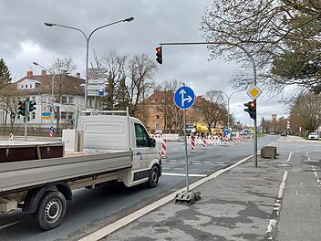 Hof: Nach Wasserrohrbruch und anschließender Sanierung - Bauarbeiten "früher als erwartet" beendet Hof: Nach Wasserrohrbruch und anschließender Sanierung - Bauarbeiten "früher als erwartet" beendet