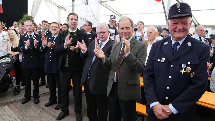 Empfang des Festzuges Foto: Franz Galster