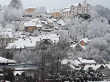Das winterliche Egloffstein Foto: privat