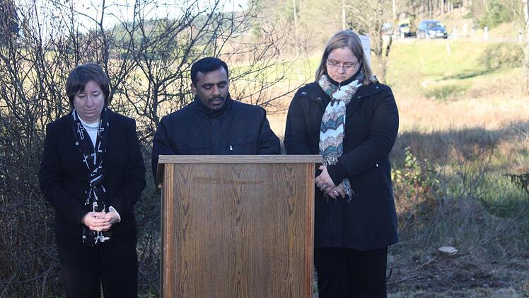 Die Pfarrer (von links) Sigrid Ullmann, Cyriac Chittikalam und Christiane Wachter Foto: Veronika Schadeck
