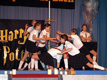 Steinwiesener Auseinandersetzungen bei Harry Potter Foto: Susanne Deuerling