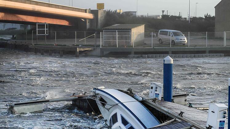 Sturm in Frankreich