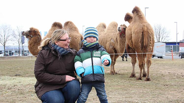 Kommen um zu staunen: Martina und Max Hebendanz bei den ...