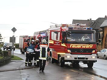 Bei der Übung am Montag waren 60 Feuerwehrleute im Einsatz.