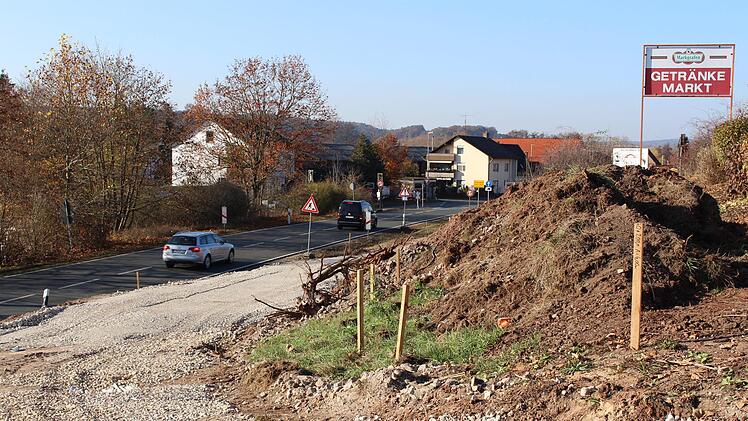 Der künftige Verlauf des Wegs ist bereits erkennbar.    Foto: Evi Seeger