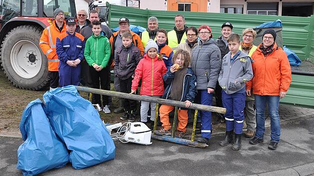 Nordheimer Flur vom Unrat befreit