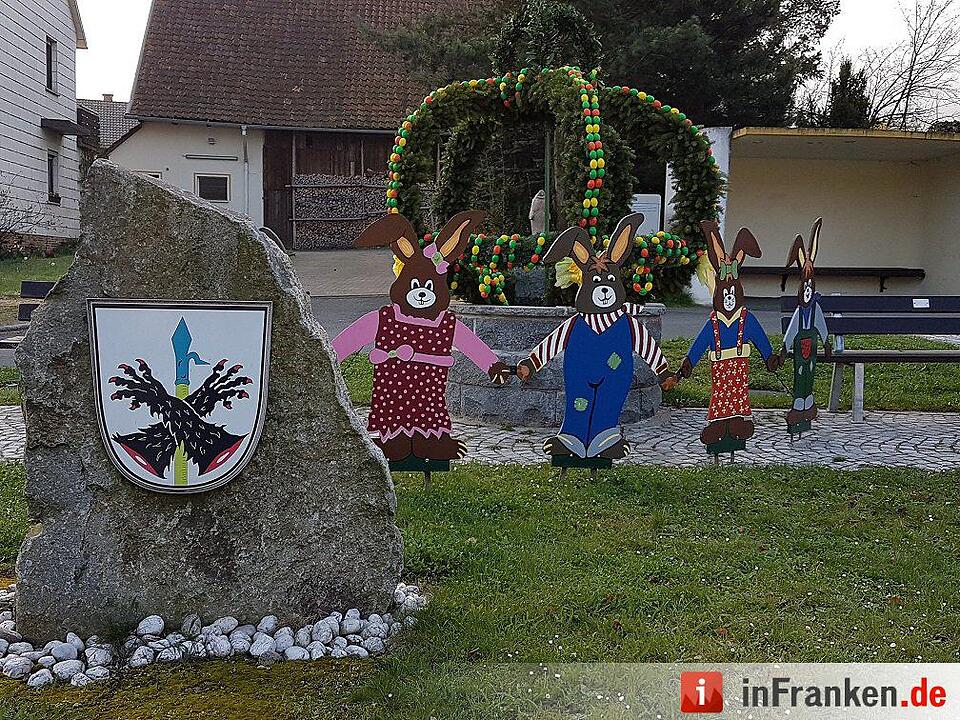 Franken: Die schönsten Osterbrunnen 2017