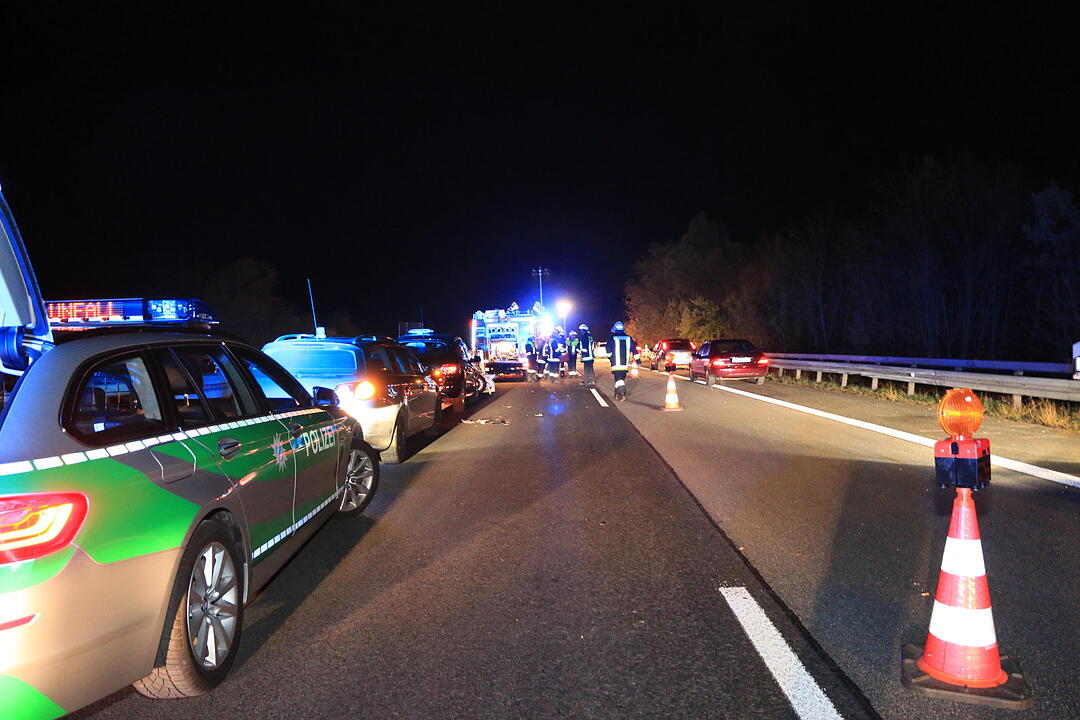 Unfall A70 bei Eltmann