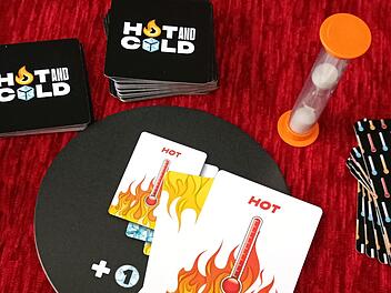 Spiele-Test "Hot and Cold" von Game  Factory: Innnovatives Kommunikationsspiel für Partys