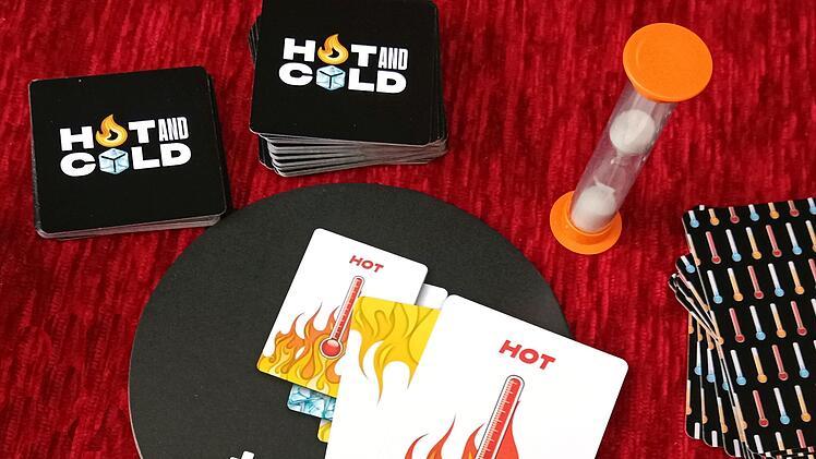 Spiele-Test "Hot and Cold" von Game  Factory: Innnovatives Kommunikationsspiel für Partys