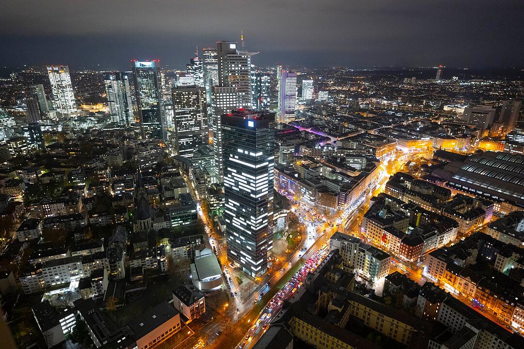Frankfurt bei Nacht