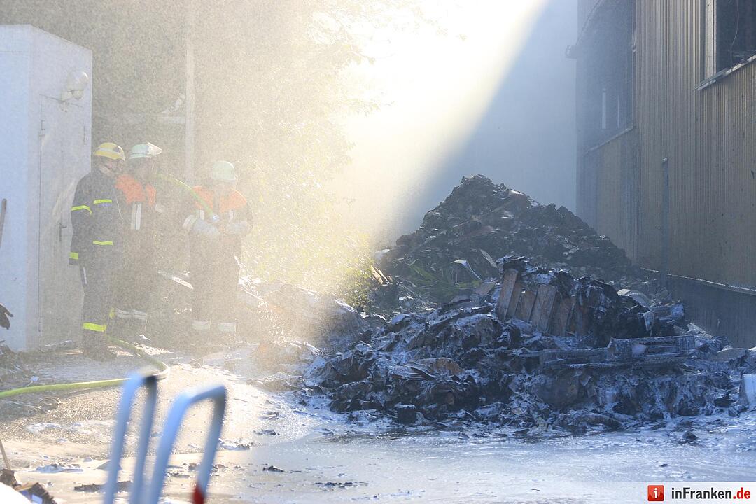 Brand bei der Brauerei Kaiserdom