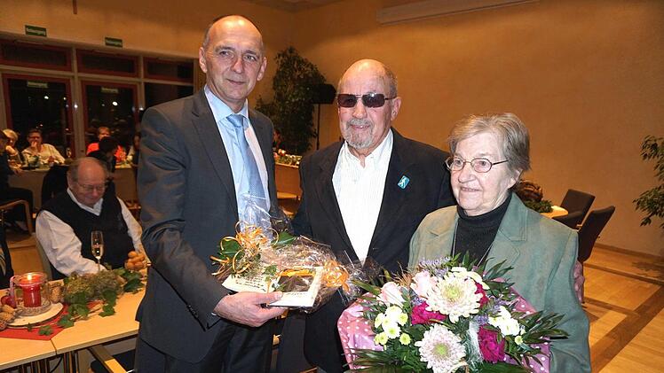 Beim Neujahrsempfang in WeisendorfRichard Sänger