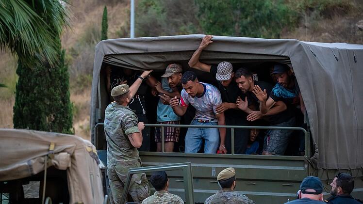 Migranten in Spanien - Ceuta