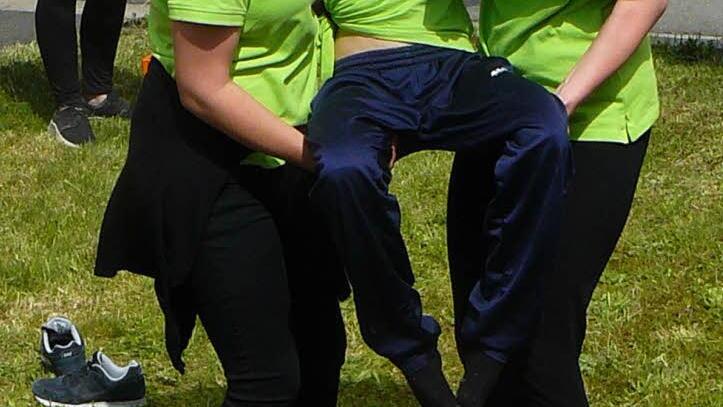 Flaschentransport beim Burschenverein Reichenbach