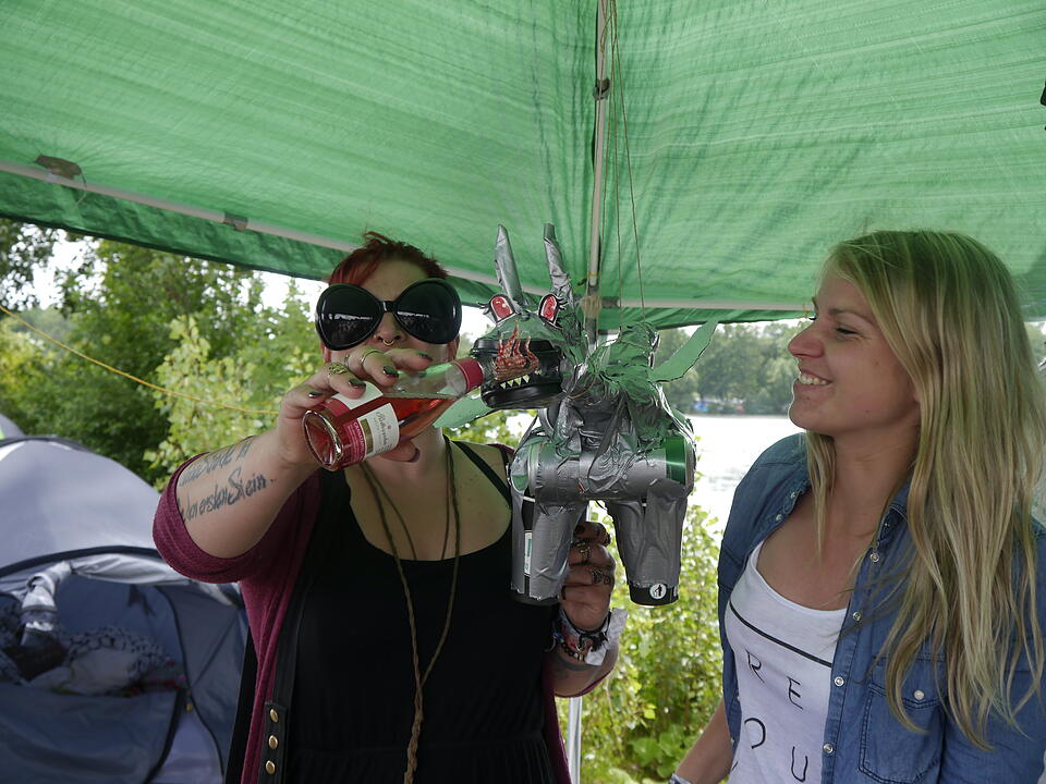 Zweiter Tag bei Rock im Park: Was geht auf dem Zeltplatz ab?