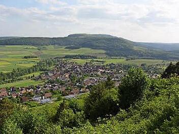 Diebach vom Sturmiusberg aus gesehen.  Foto: Elisabeth Assmann