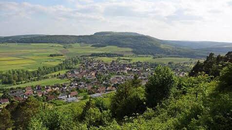 Diebach vom Sturmiusberg aus gesehen.  Foto: Elisabeth Assmann
