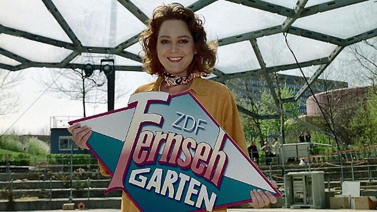 Ramona Lei&szlig; moderierte den ZDF-"Fernsehgarten" von 1993 bis 1999.