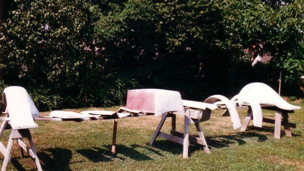 Die Einzelteile werden hergerichtet. Foto: privat