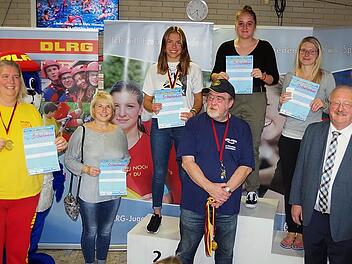 Die erfolgreichsten Teilnehmerinnen (15 Jahre und älter). Foto: Heike Schülein