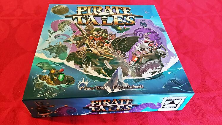 Pirate Tales im Test: Tolles Familienspiel mit Würfeln, Karten und Piraten