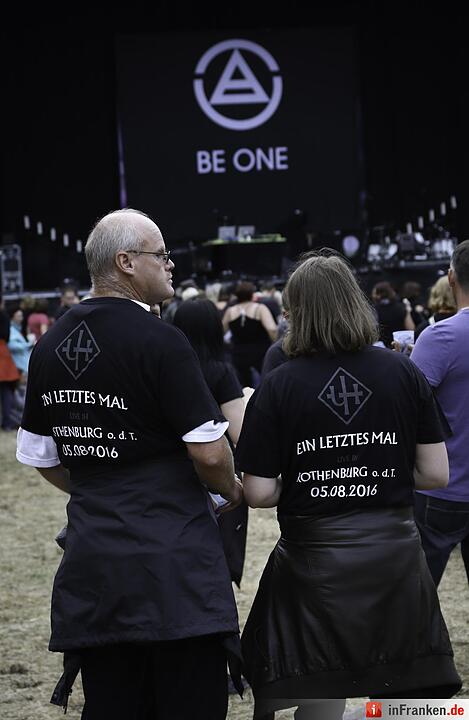 Unheilig und drei Vorbands spieleten am Freitag in Rothenburg ob der Tauber