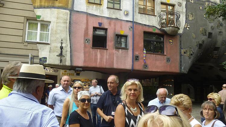 Der Kronacher Kreisverband des Bayerischen Gemeindetags in Wien  Foto: Hans Franz