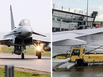 Kampfjets am Flughafen N&uuml;rnberg: Heute beginnt ein besonderes Szenario