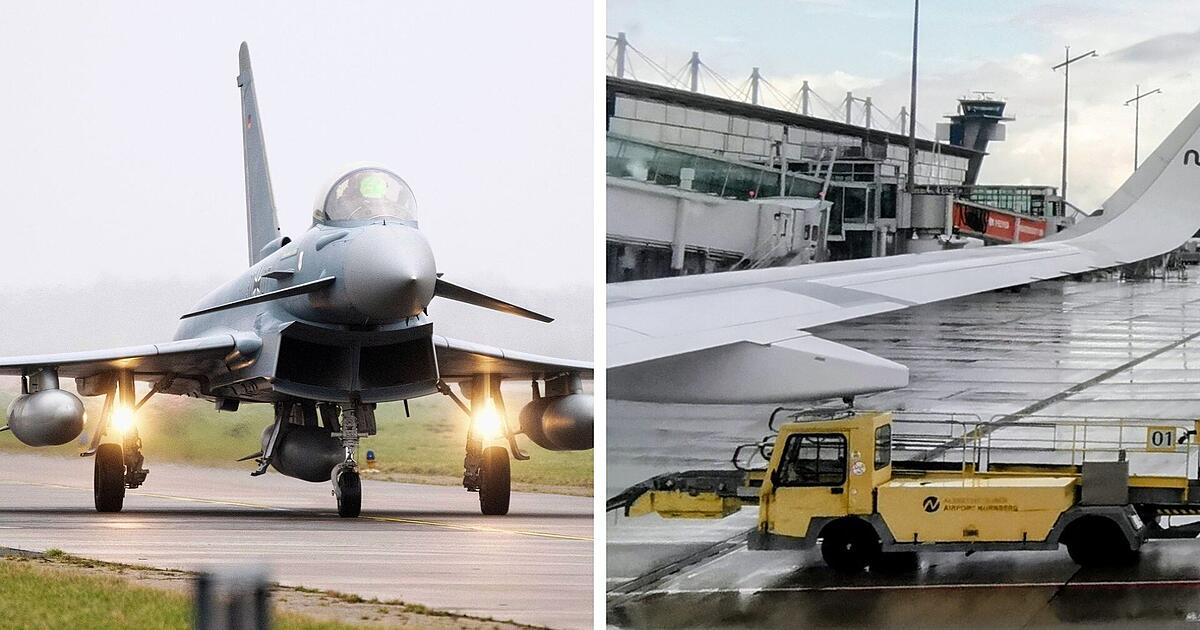 Fighter jets at Nuremberg Airport: A special scenario begins today