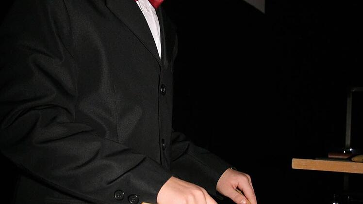 Der 12-jährige Fabian Eichner glänzte mit einem Xylophon-Solo, das großes Können erfordert.